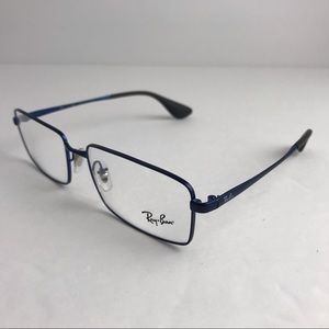 RAY-BAN prescription glasses RB6337 metallic blue